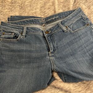 Soho Women's Light Blue Ankle Jeans